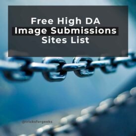 Free Image Submissions Sites