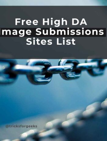 Free Image Submissions Sites