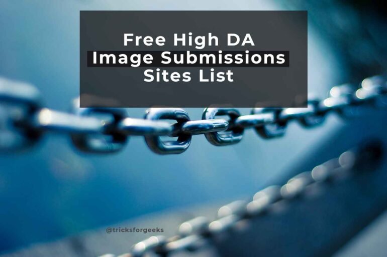 Free Image Submissions Sites