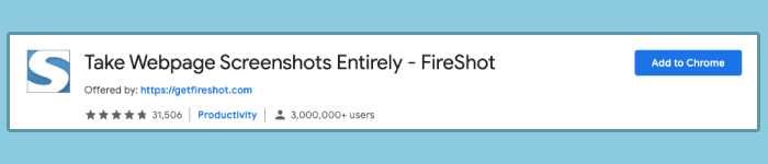 Take Webpage Screenshots Entirely - FireShot