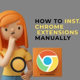 how to install chrome extension manually